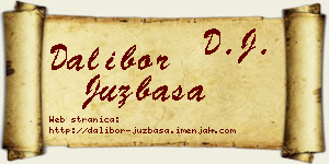 Dalibor Juzbaša vizit kartica
